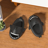 Summer Home Men Shark Slippers Anti-skid EVA Solid Color Couple Parents Outdoor Cool Indoor Household Funny Shoes